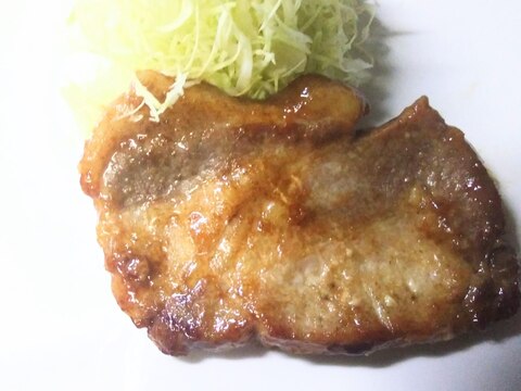 トンテキテリマヨ味　豚肉のステーキ